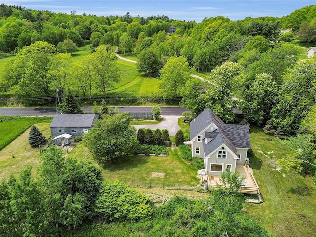 276 N Sedgwick Rd, Sedgwick, ME 04676 - aerial view of property and surrounding area