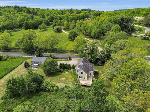 276 N Sedgwick Rd, Sedgwick, ME 04676 - view from above of property