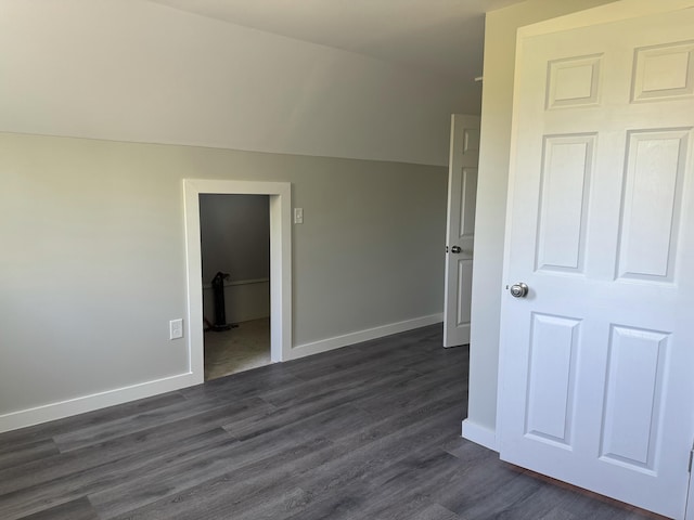 338 River Rd, Bucksport, ME 04416 - spare room with dark wood-type flooring and baseboards