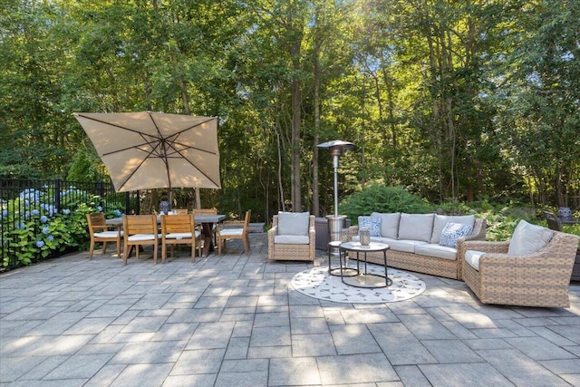3 Highpointe Cir, Kittery, ME 03904 - view of patio / terrace featuring outdoor dining area and an outdoor hangout area