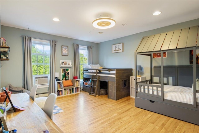 3 Highpointe Cir, Kittery, ME 03904 - office with wood-type flooring, recessed lighting, and cooling unit
