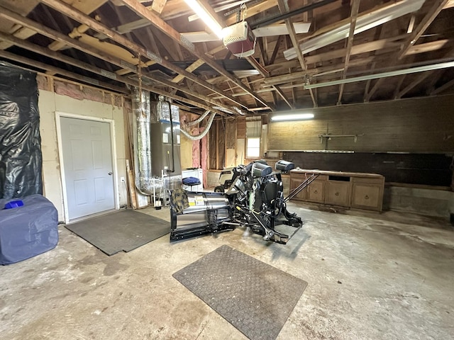 13 Mountain Rd, Newfield, ME 04095 - below grade area with heating unit