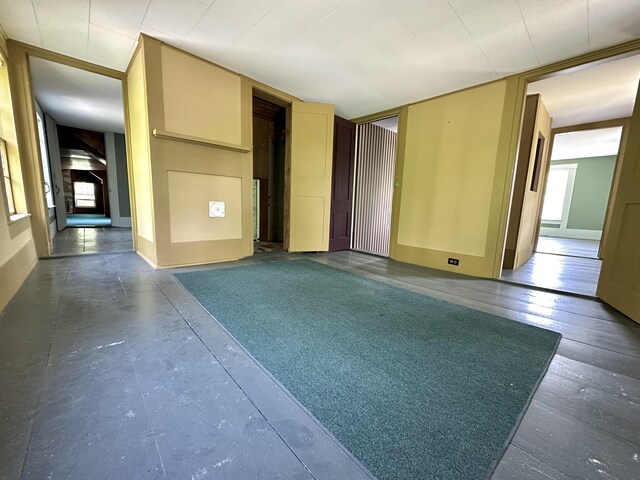 13 Mountain Rd, Newfield, ME 04095 - unfurnished living room with plenty of natural light