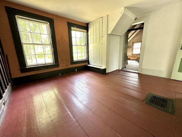 13 Mountain Rd, Newfield, ME 04095 - interior space featuring hardwood / wood-style flooring