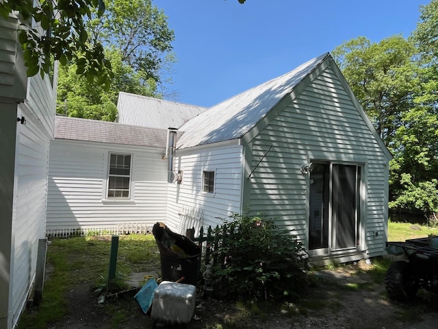 96 French St, Acton, ME 04001 - view of back of property