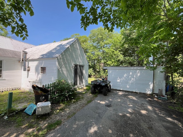 96 French St, Acton, ME 04001 - view of side of property featuring driveway