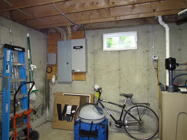 155 Crystal Cv, Waldoboro, ME 04572 - basement with electric panel
