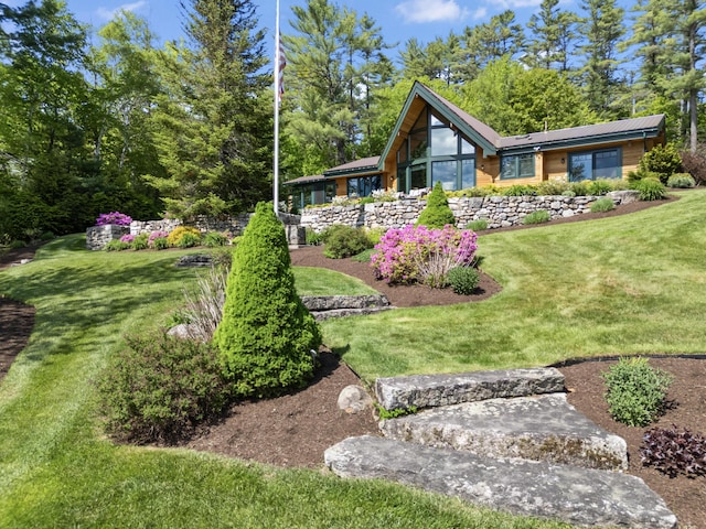 134 Zakelo Rd, Harrison, ME 04040 - view of green lawn