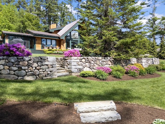 134 Zakelo Rd, Harrison, ME 04040 - view of green lawn