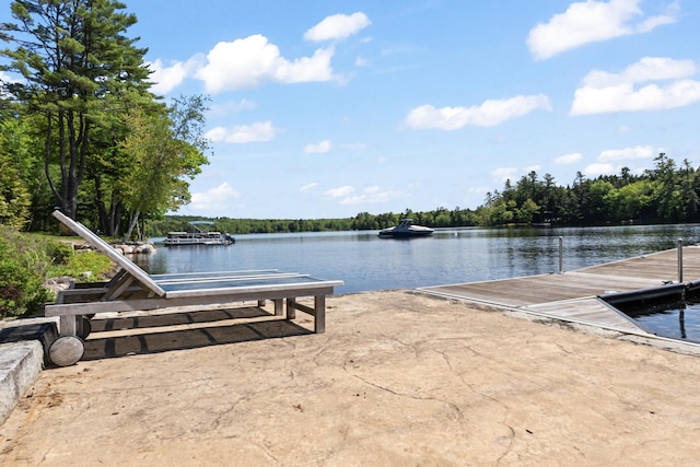 134 Zakelo Rd, Harrison, ME 04040 - dock featuring a water view