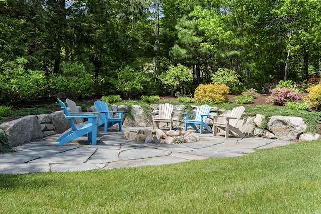 134 Zakelo Rd, Harrison, ME 04040 - view of patio