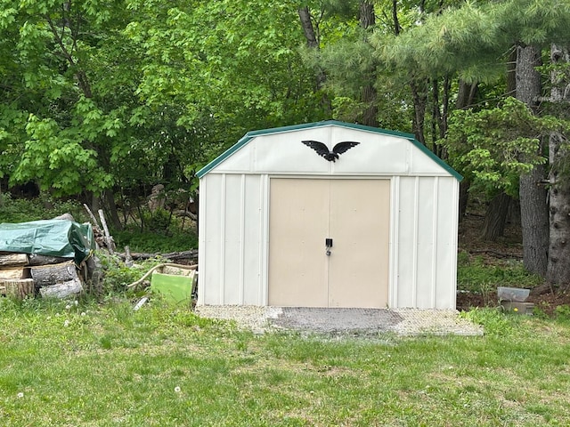 16 Steamboat St, Calais, ME 04619 - view of shed