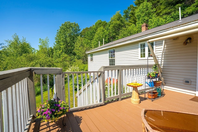 129 Lawrence Rd, Gray, ME 04039 - view of deck