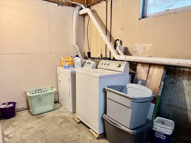 323 Main St S, Searsmont, ME 04973 - laundry area with washing machine and dryer