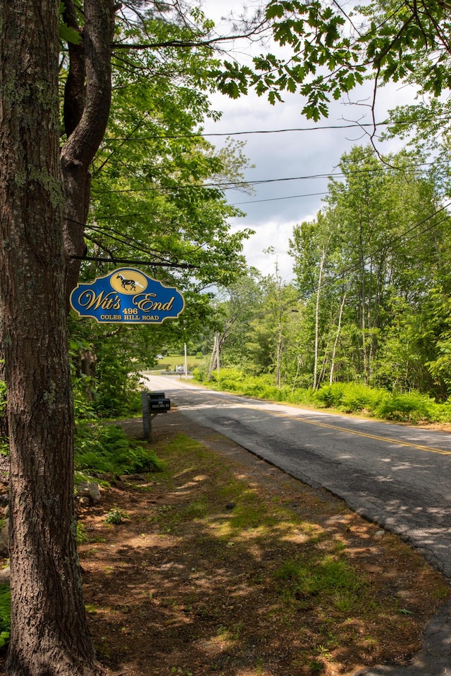496 Coles Hill Rd, Wells, ME 04090 - view of asphalt street