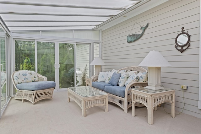 496 Coles Hill Rd, Wells, ME 04090 - sunroom / solarium with plenty of natural light and an outdoor hangout area