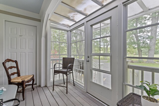 496 Coles Hill Rd, Wells, ME 04090 - view of sunroom / solarium