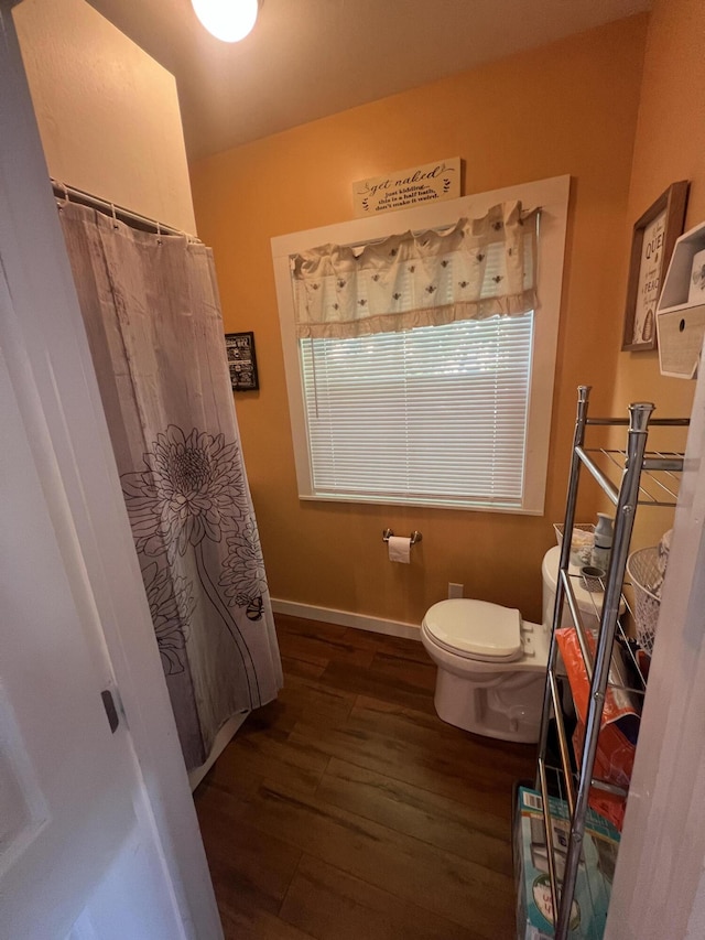 5 Columbia St, Augusta, ME 04330 - bathroom featuring wood finished floors and toilet