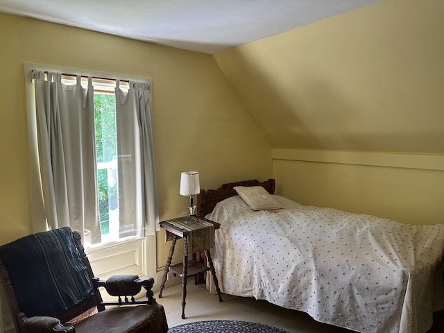 87 N Rd, Matinicus Isle Plt, ME 04851 - bedroom with vaulted ceiling
