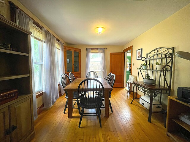121 Bolton St, Portland, ME 04102 - dining area featuring light wood-type flooring