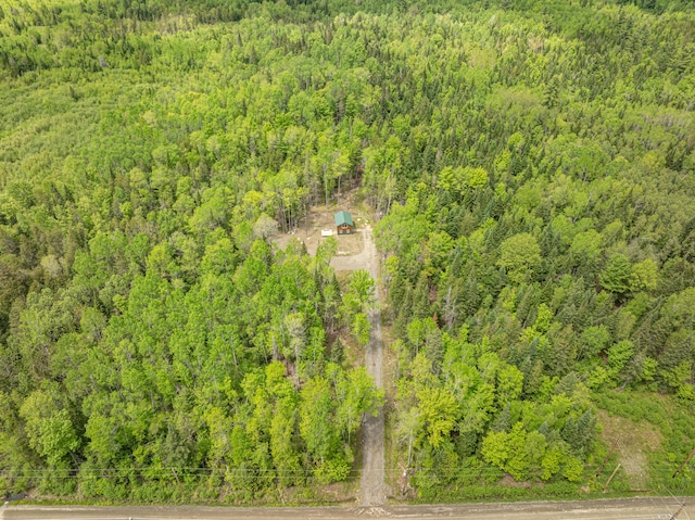 105 Gales Rd, Abbot, ME 04406 - drone / aerial view of a heavily wooded area