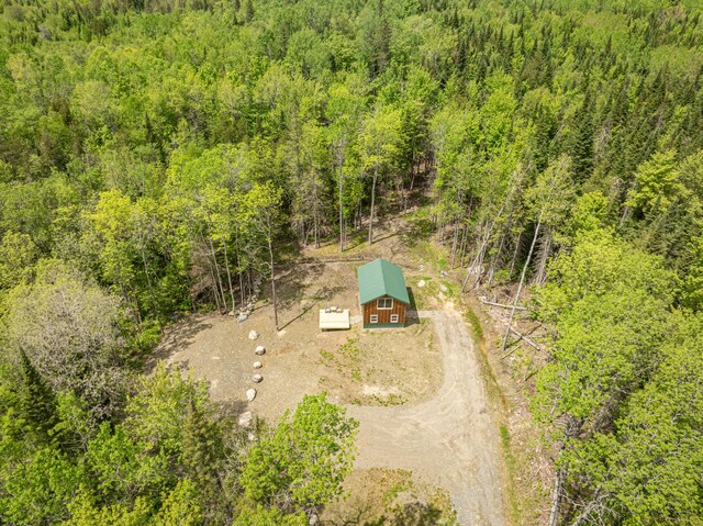105 Gales Rd, Abbot, ME 04406 - view of subject property with a heavily wooded area