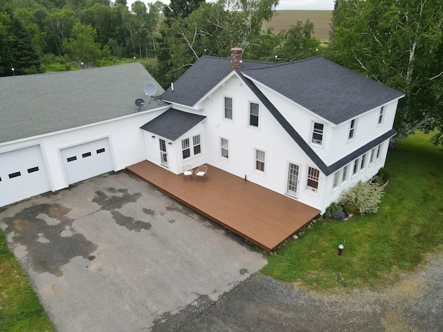 228 Mcburnie Rd, Presque Isle, ME 04769 - aerial view of property and surrounding area