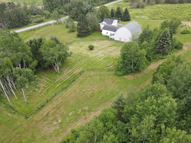 228 Mcburnie Rd, Presque Isle, ME 04769 - overview of rural landscape with a pastoral area