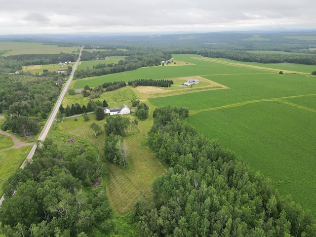 228 Mcburnie Rd, Presque Isle, ME 04769 - aerial overview of property's location featuring rural landscape
