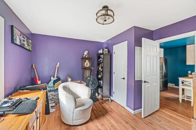 194 Larkin St, Bangor, ME 04401 - sitting room featuring light wood-style flooring and baseboards
