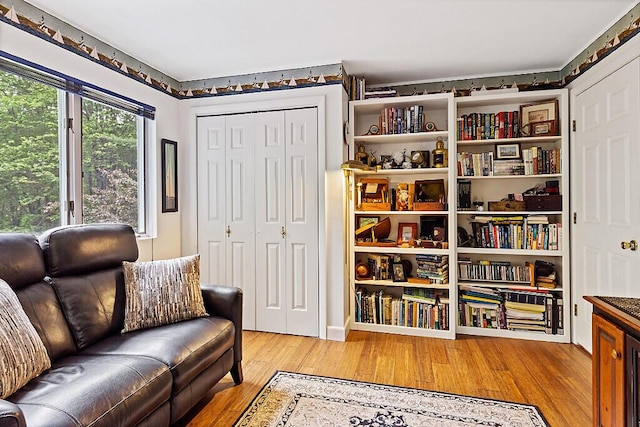 363 Winthrop Center Rd, Winthrop, ME 04364 - living area with wood finished floors