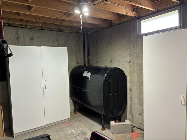 25 Raccoon Rd, Cushing, ME 04563 - basement featuring heating fuel