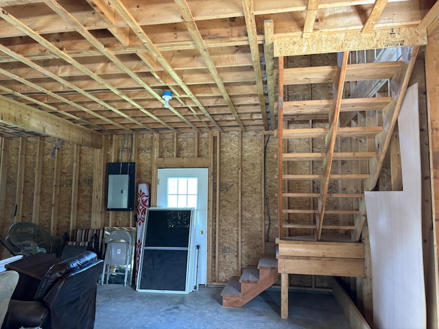 25 Raccoon Rd, Cushing, ME 04563 - basement with electric panel