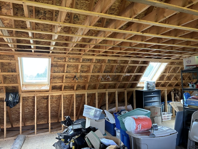 25 Raccoon Rd, Cushing, ME 04563 - attic featuring healthy amount of natural light