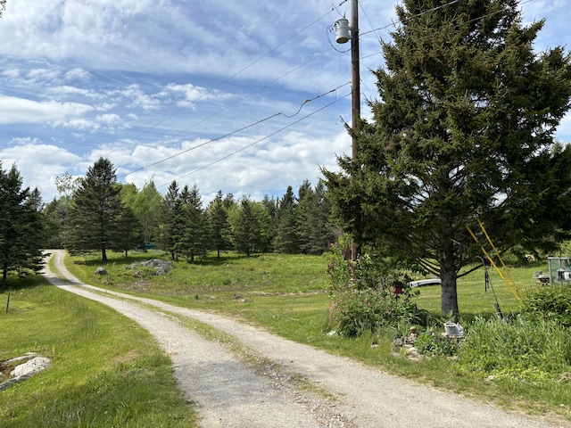 25 Raccoon Rd, Cushing, ME 04563 - view of dirt / gravel road