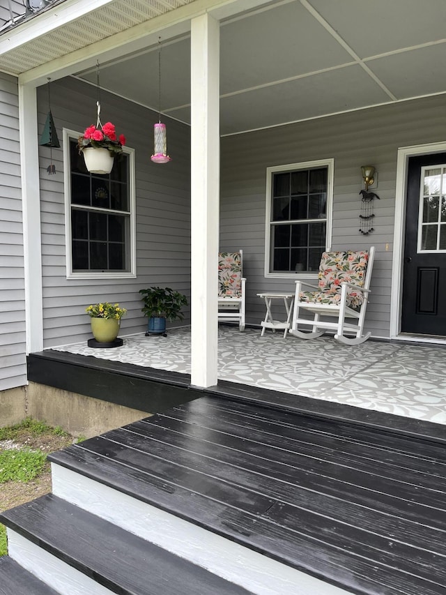 25 Raccoon Rd, Cushing, ME 04563 - view of porch