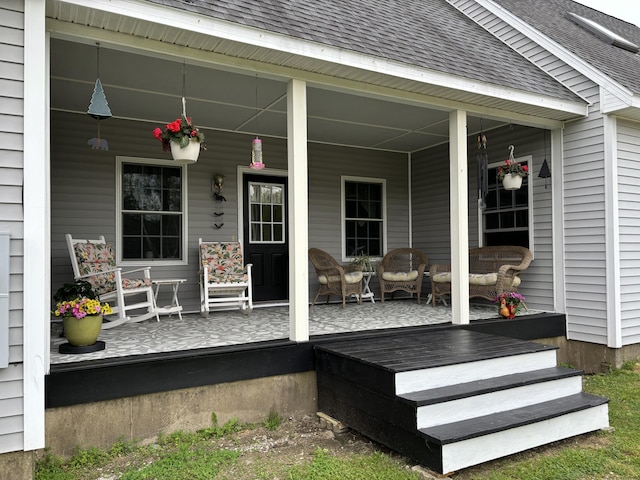 25 Raccoon Rd, Cushing, ME 04563 - view of porch