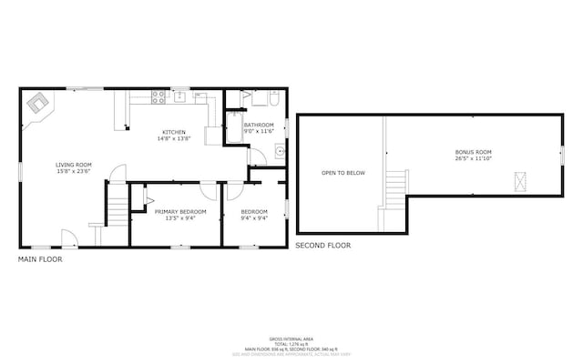 125 Lone Indian Trl, Augusta, ME 04330 - floor plan / room layout