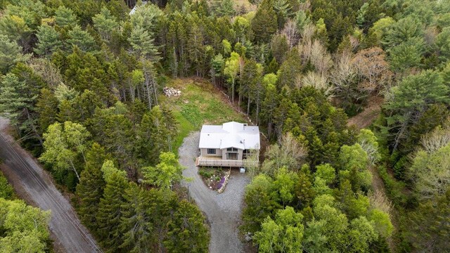 144 Woody Ln, Cushing, ME 04563 - view of subject property with a forest
