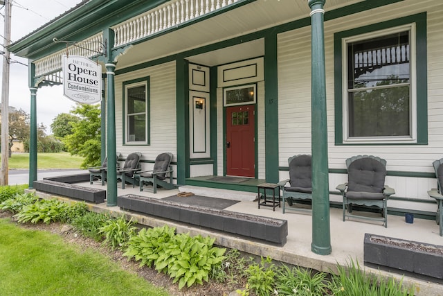 15 Mill Hl Unit 2B, Bethel, ME 04217 - doorway to property with a porch