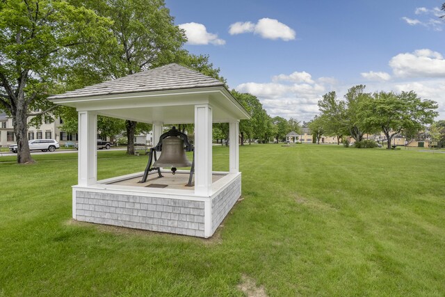 15 Mill Hl Unit 2B, Bethel, ME 04217 - view of grassy yard featuring a gazebo