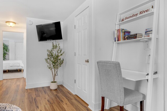 15 Mill Hl Unit 2B, Bethel, ME 04217 - office space with wood finished floors and baseboards