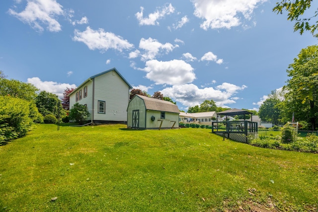 33 Neally St, South Berwick, ME 03908 - view of grassy yard featuring a gazebo
