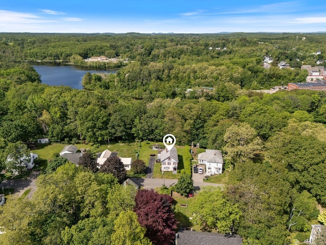 33 Neally St, South Berwick, ME 03908 - view of property location featuring a heavily wooded area and a large body of water