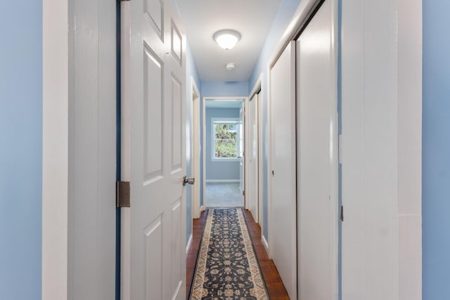 165 Temple Ave Unit 1, Old Orchard Beach, ME 04064 - hall with wood finished floors and baseboards