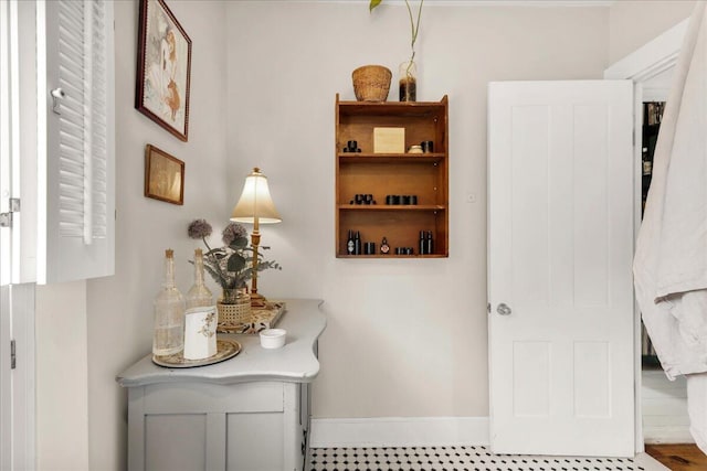 44 Bridge St, Bucksport, ME 04416 - hall featuring baseboards