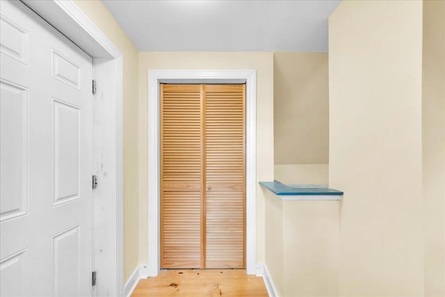 44 Bridge St, Bucksport, ME 04416 - detailed view of wood finished floors and baseboards