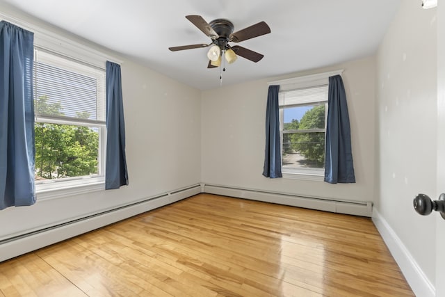 127 Lake St, Auburn, ME 04210 - unfurnished room featuring plenty of natural light and light wood-style floors
