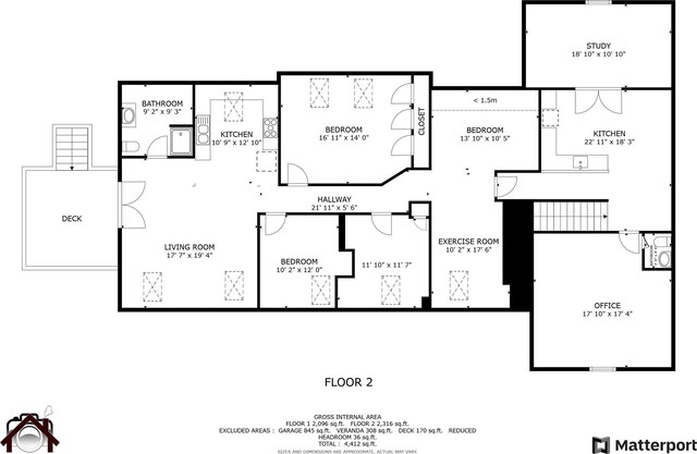 42 Lee Dr, Albion, ME 04910 - room layout