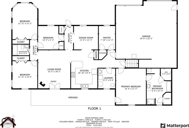 42 Lee Dr, Albion, ME 04910 - floor plan / room layout